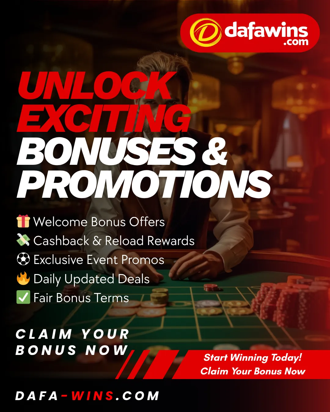 Bonuses Promotions & Offers